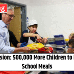 Major Expansion: 500,000 More Children to Receive Free School Meals